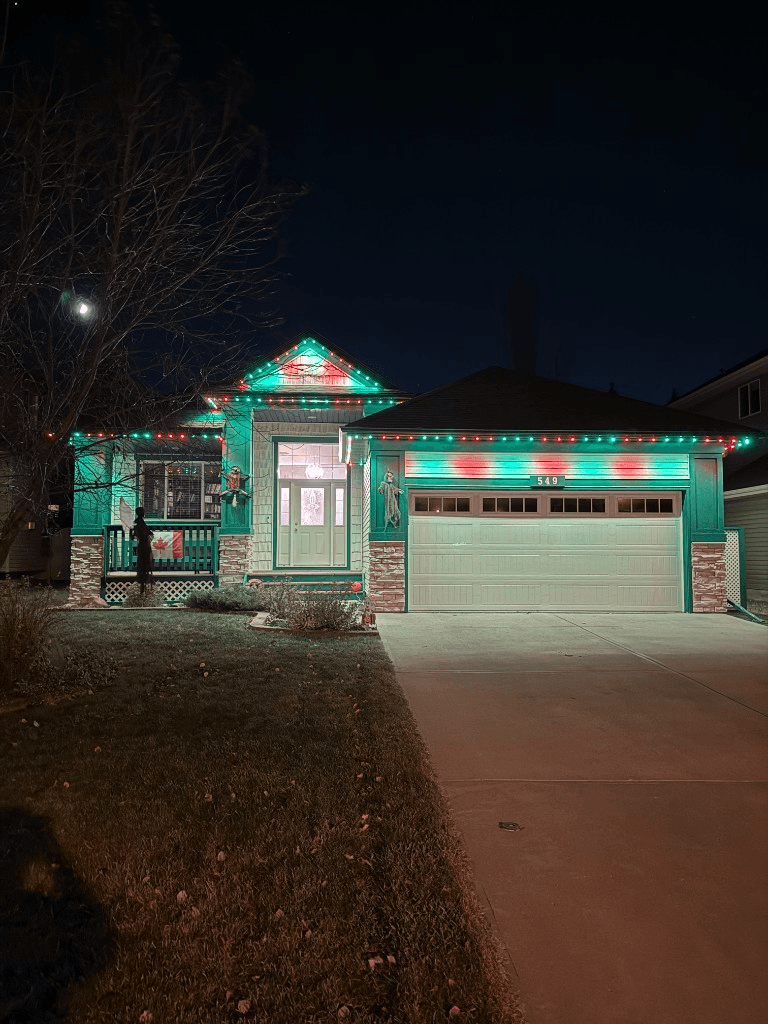 Permanent LED lighting installation by Number One Lights