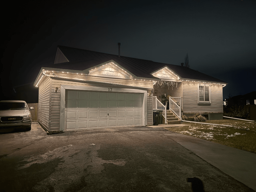 Permanent LED lighting installation by Number One Lights