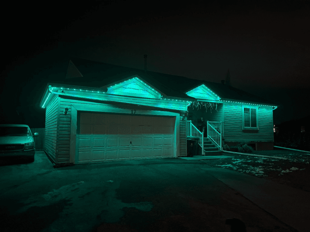 Permanent LED lighting installation by Number One Lights